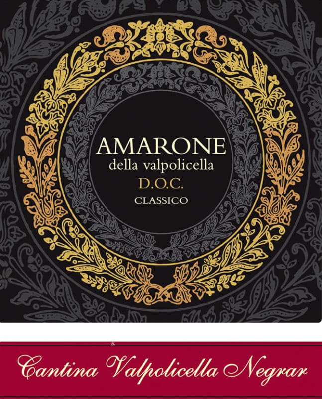 Cantina di Negrar Amarone della Valpolicella Classico 2009 Front Label