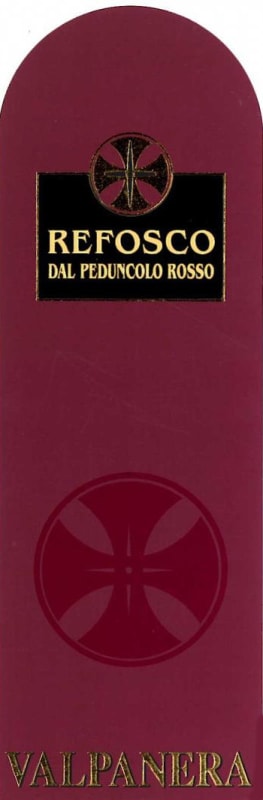 Cantina Vinicola Valpanera Refosco dal Peduncolo Rosso 2008 Front Label