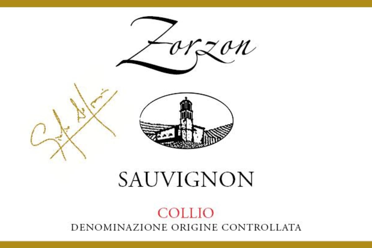 Cantina Zorzon Collio Sauvignon 2012 Front Label
