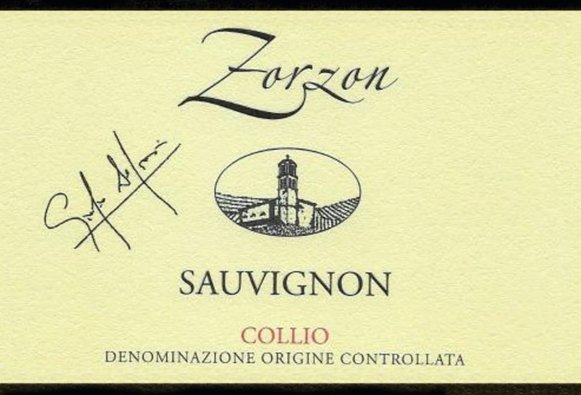 Cantina Zorzon Collio Sauvignon 2010 Front Label