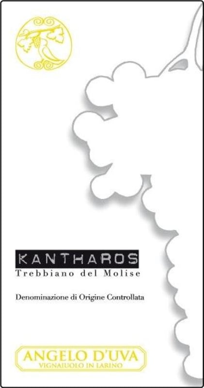 Cantine Agnelo D'Uva Trebbiano del Molise Kantharos 2014 Front Label