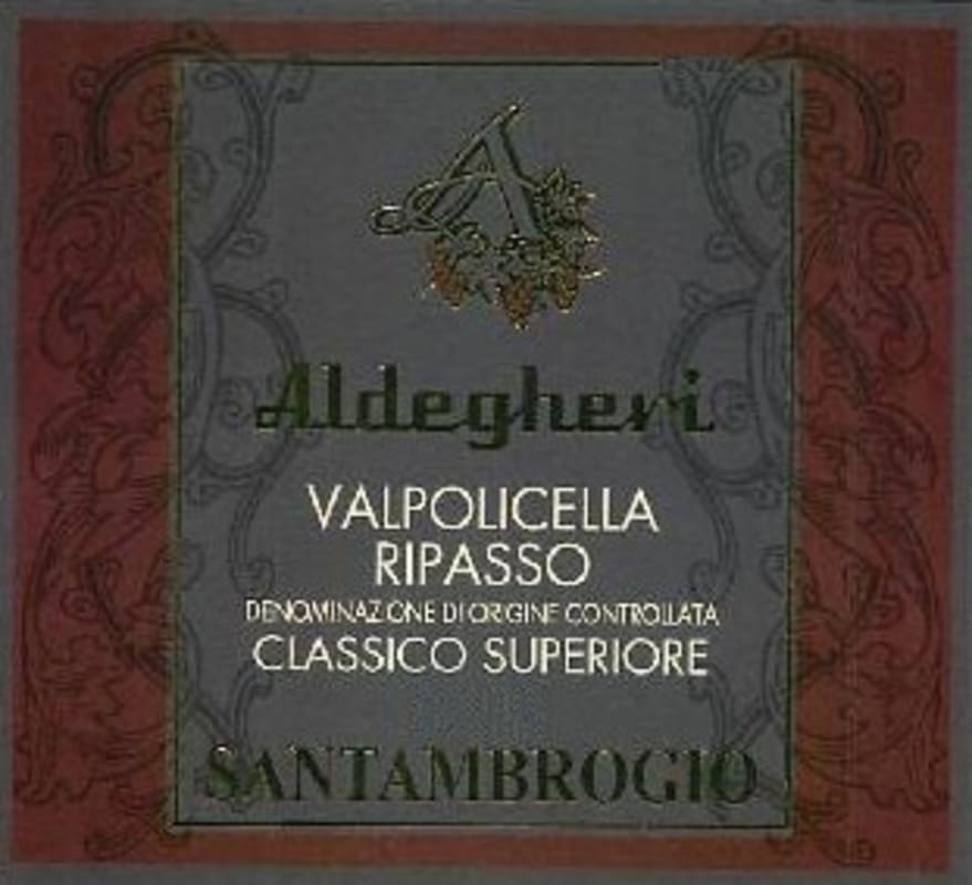 Cantine Aldegheri Valpolicella Ripasso Classico Superiore 2014 Front Label