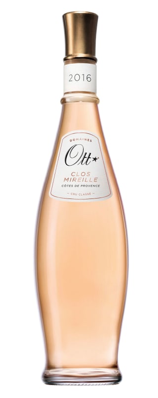 Domaines Ott Clos Mireille Cotes de Provence Rose 2016 Front Bottle Shot