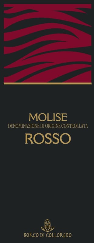 Cantine Borgo di Colloredo Molise Rosso 2013 Front Label