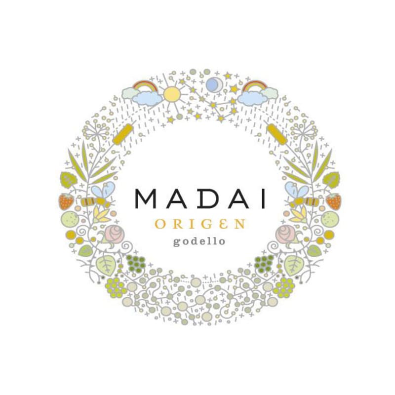 Madai Origen Godello 2015 Front Label