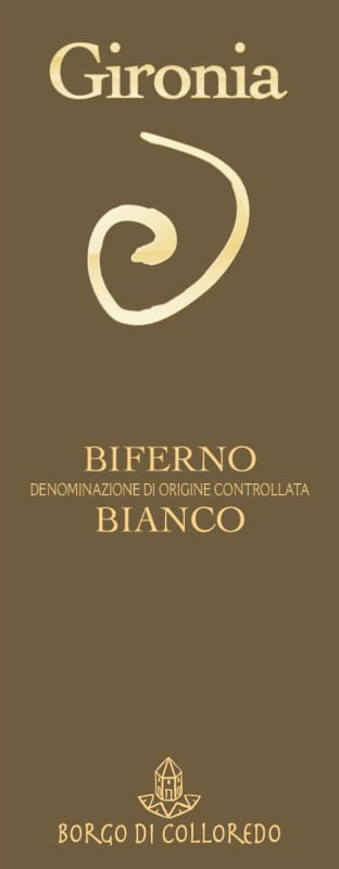 Cantine Borgo di Colloredo Biferno Gironia Bianco 2012 Front Label