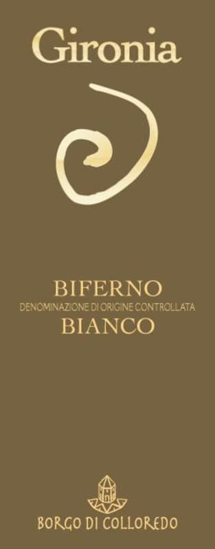 Cantine Borgo di Colloredo Biferno Gironia Bianco 2011 Front Label