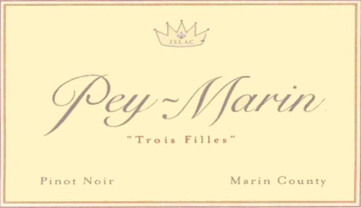 Scenic Root Winegrowers Trois Filles Pinot Noir 2003 Front Label