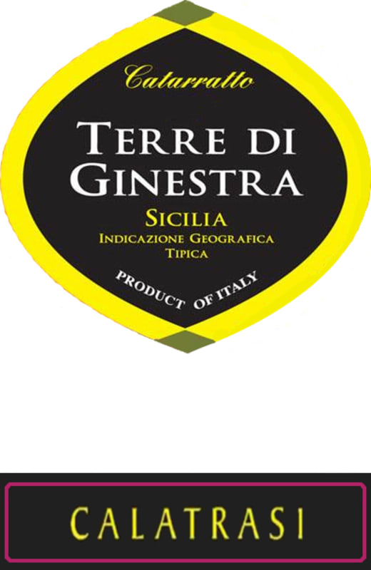 Cantine Calatrasi Sicilia Terre di Ginestra Catarratto 2010 Front Label