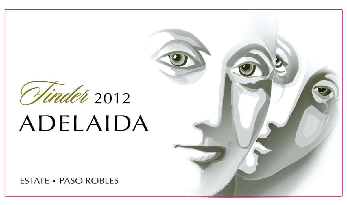 Adelaida Finder White 2012 Front Label