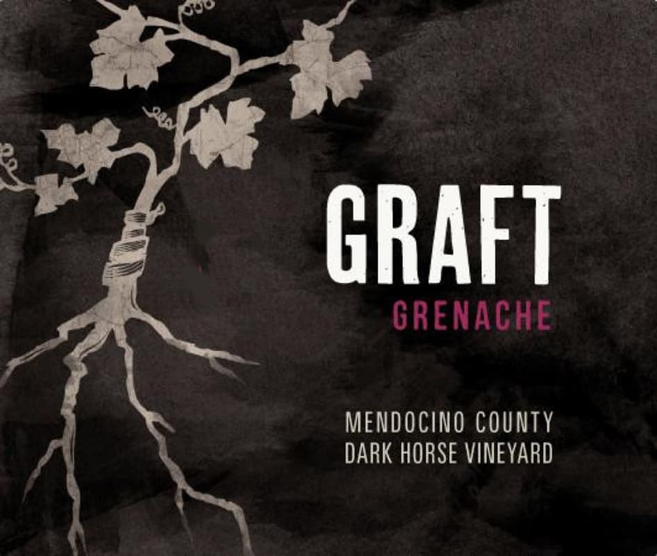 Graft Wines Dark Horse Vineyard Grenache 2012 Front Label