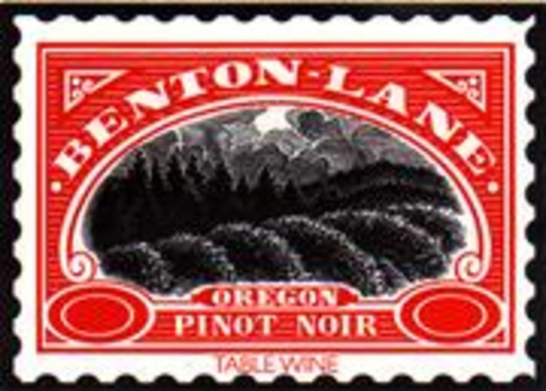 Benton Lane Pinot Noir 1997 Front Label