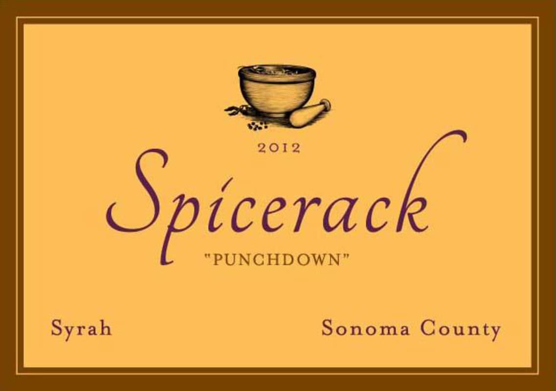 Scenic Root Winegrowers Spicerack Punchdown Syrah 2012 Front Label