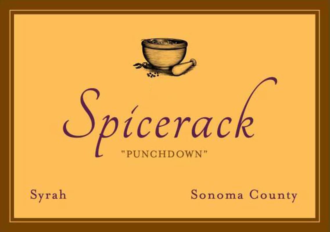 Scenic Root Winegrowers Spicerack Punchdown Syrah 2013 Front Label