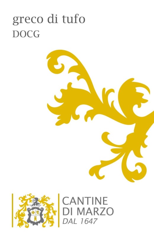 Cantine di Marzo Greco di Tufo 2013 Front Label