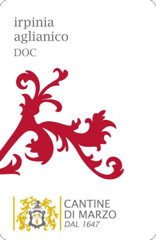 Cantine di Marzo Irpinia Cantine Storiche Aglianico 2011 Front Label