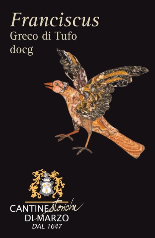 Cantine di Marzo Greco di Tufo Cantine Storiche Franciscus 2013 Front Label