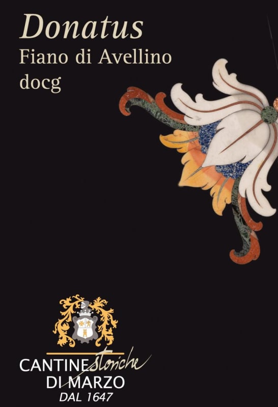 Cantine di Marzo Fiano di Avellino Cantine Storiche Donatus 2014 Front Label