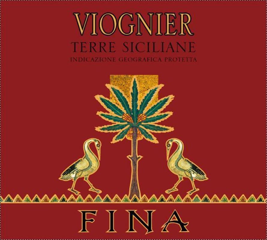 Cantine Fina Sicilia Viognier 2014 Front Label