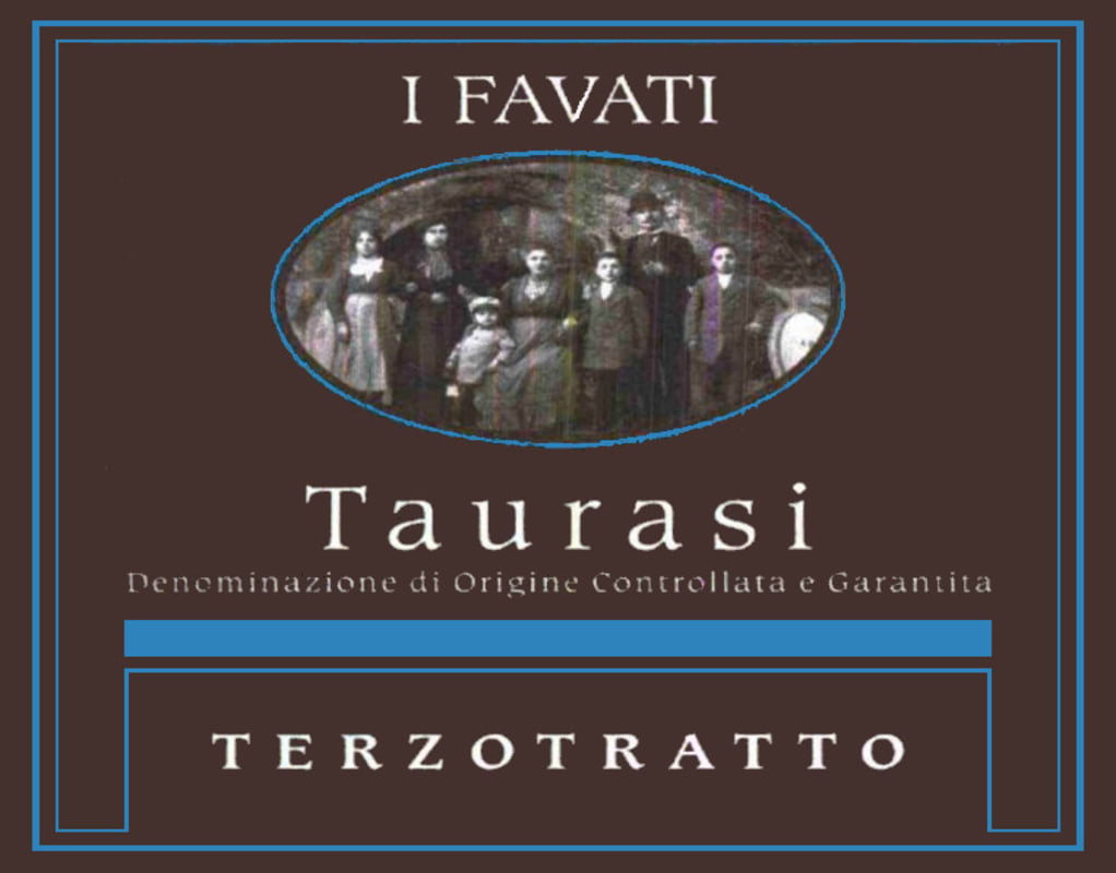 Cantine I Favati Taurasi Terzotratto 2009 Front Label