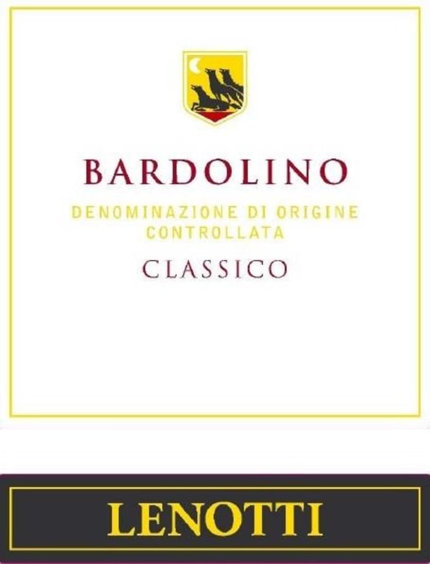 Cantine Lenotti Bardolino Classico 2012 Front Label
