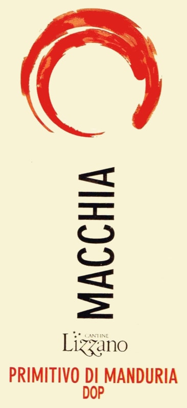 Cantine Lizzano Primitivo di Manduria Macchia 2010 Front Label