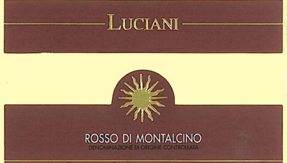 Cantine Luciani Rosso di Montalcino 2006 Front Label