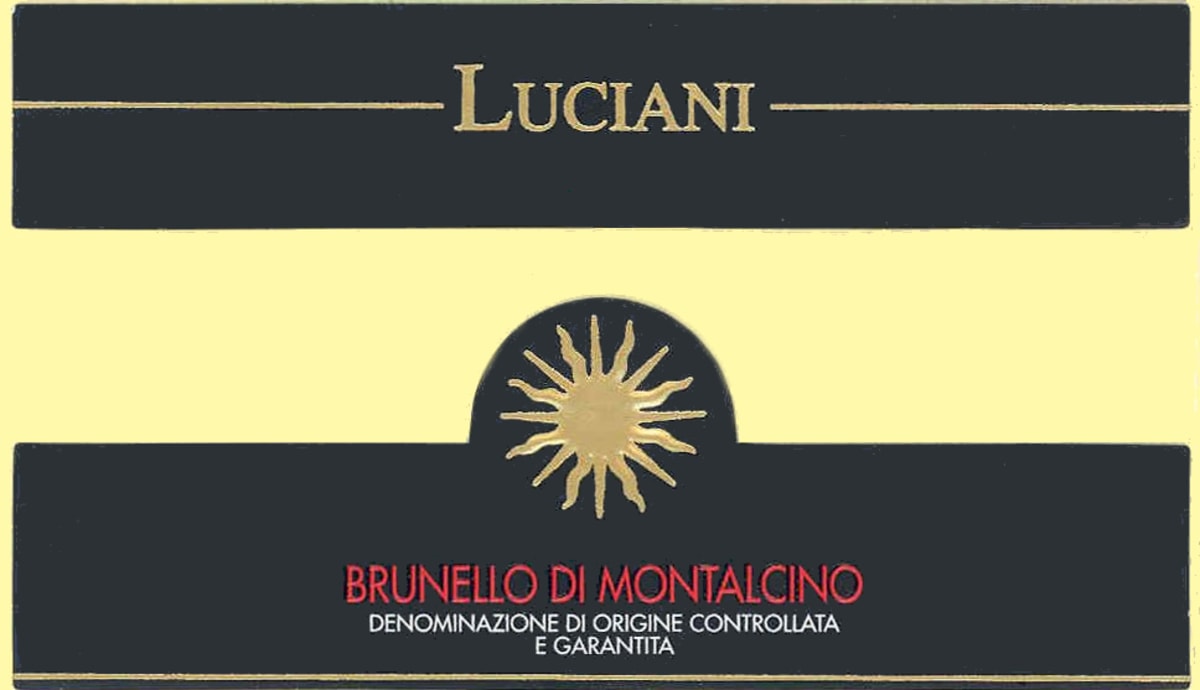 Cantine Luciani Brunello di Montalcino 2010 Front Label