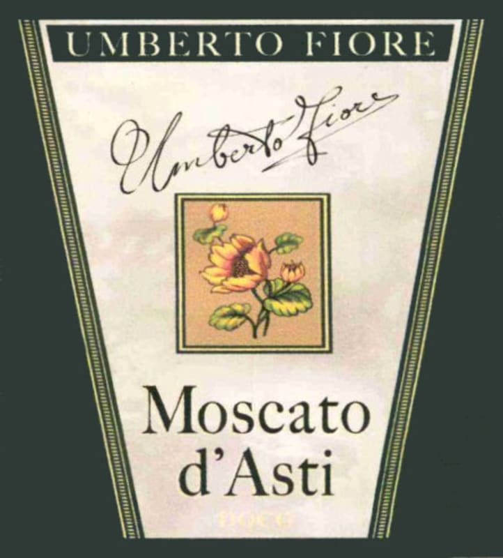 Umberto Fiore Moscato d'Asti 2013 Front Label
