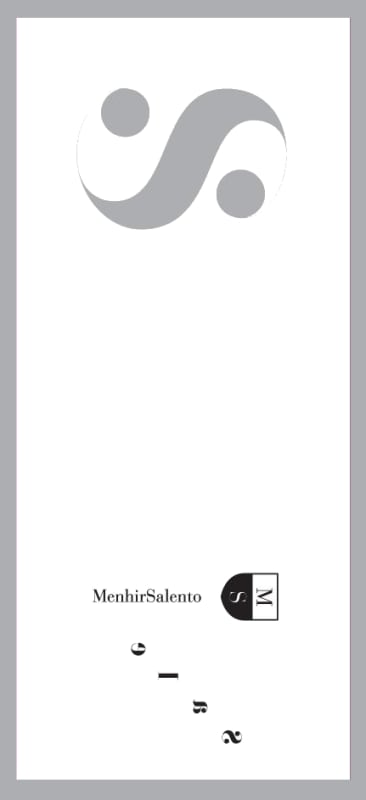 Cantine Menhir Salento Salento Sale 2012 Front Label