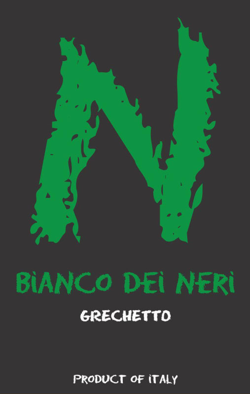 Cantine Neri Bianco dei Neri Grechetto 2014 Front Label