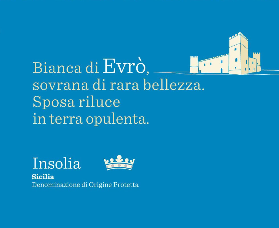 Cantine Rallo Sicilia Bianca di Evro 2013 Front Label