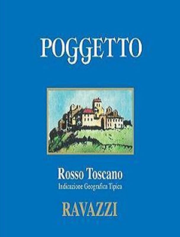 Cantine Ravazzi Toscano Poggetto Rosso 2015 Front Label