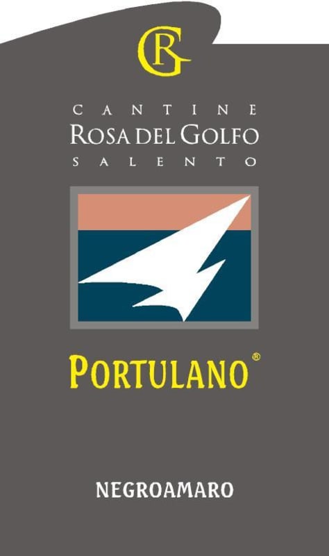 Cantine Rosa del Golfo Salento Salento Portulano Negroamaro 2009 Front Label