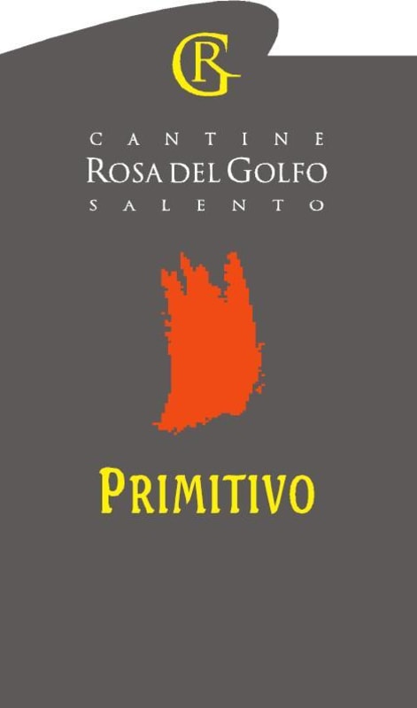Cantine Rosa del Golfo Salento Salento Primitivo 2010 Front Label
