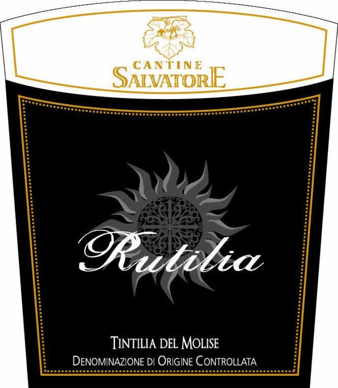 San Salvatore Tintilia del Molise Rutilia 2009 Front Label