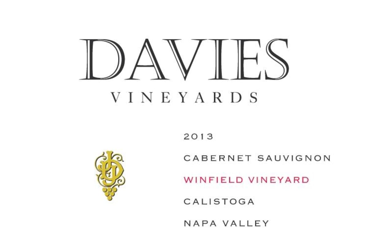 Davies Winfield Vineyard Cabernet Sauvignon 2013 Front Label