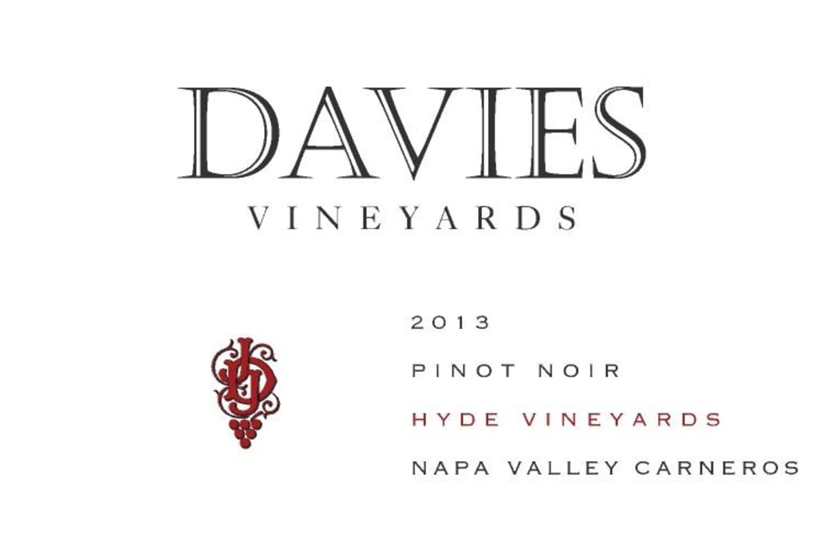 Davies Hyde Vineyards Pinot Noir 2013 Front Label