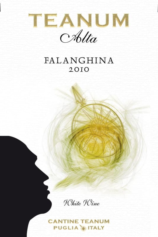 Cantine Teanum Alta Falanghina 2010 Front Label