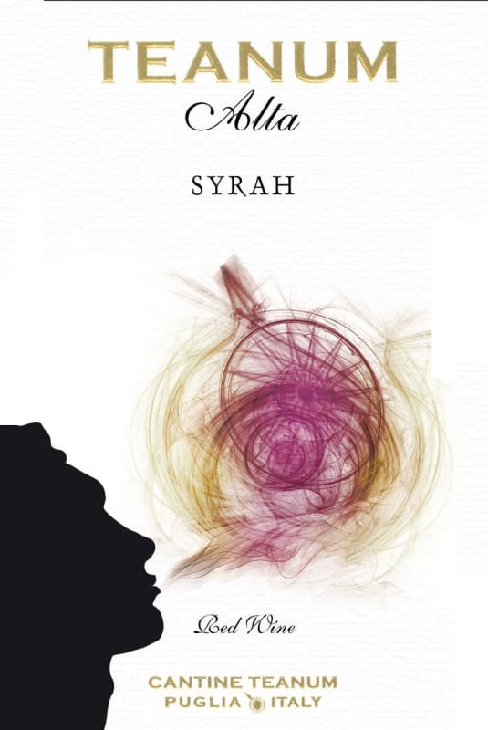 Cantine Teanum Alta Syrah 2014 Front Label