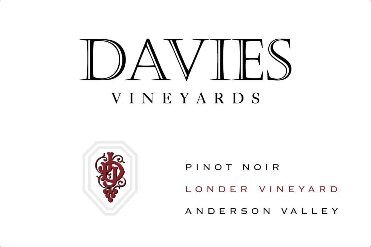 Davies Londer Vineyard Pinot Noir 2012 Front Label
