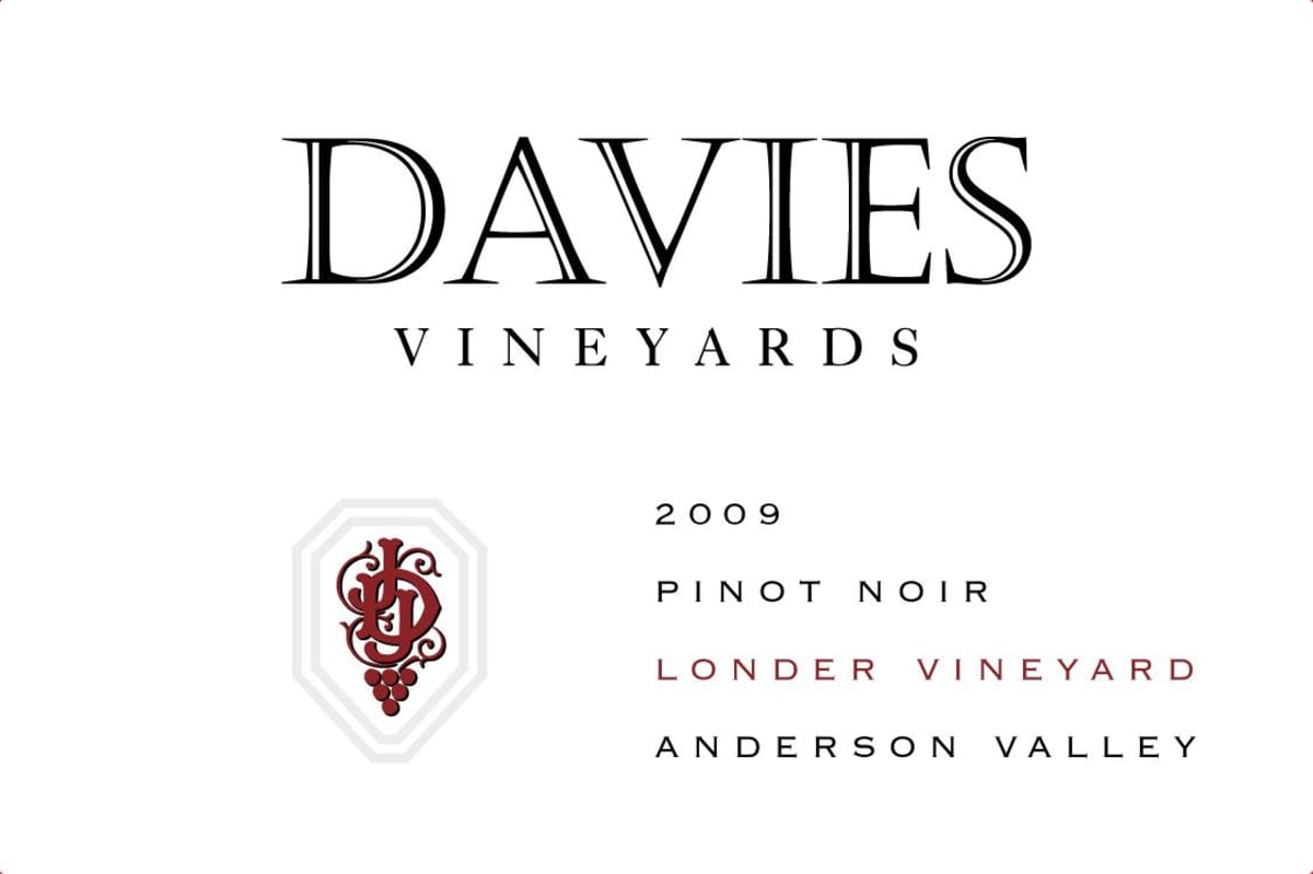 Davies Londer Vineyard Pinot Noir 2009 Front Label