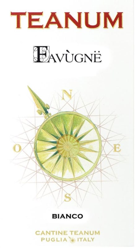 Cantine Teanum Favugne Bianco 2014 Front Label