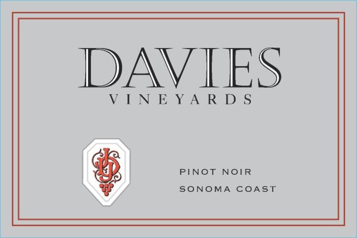 Davies Sonoma Coast Pinot Noir 2014 Front Label
