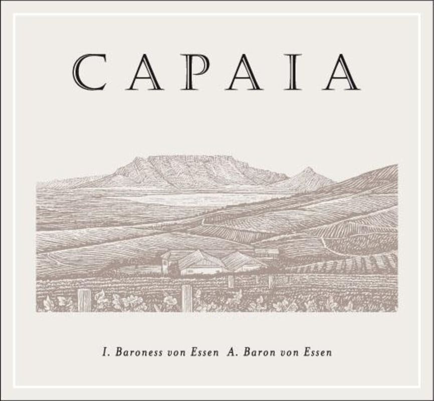 Capaia Wines Merlot Cabernet Sauvignon 2011 Front Label