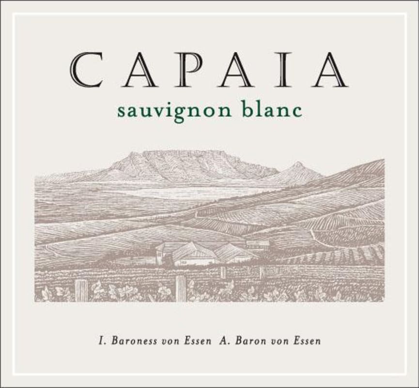 Capaia Wines Sauvignon Blanc 2014 Front Label