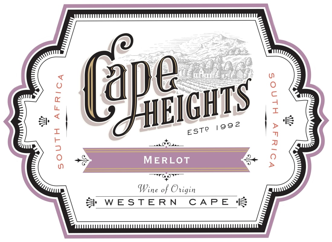 Cape Heights Merlot 2014 Front Label
