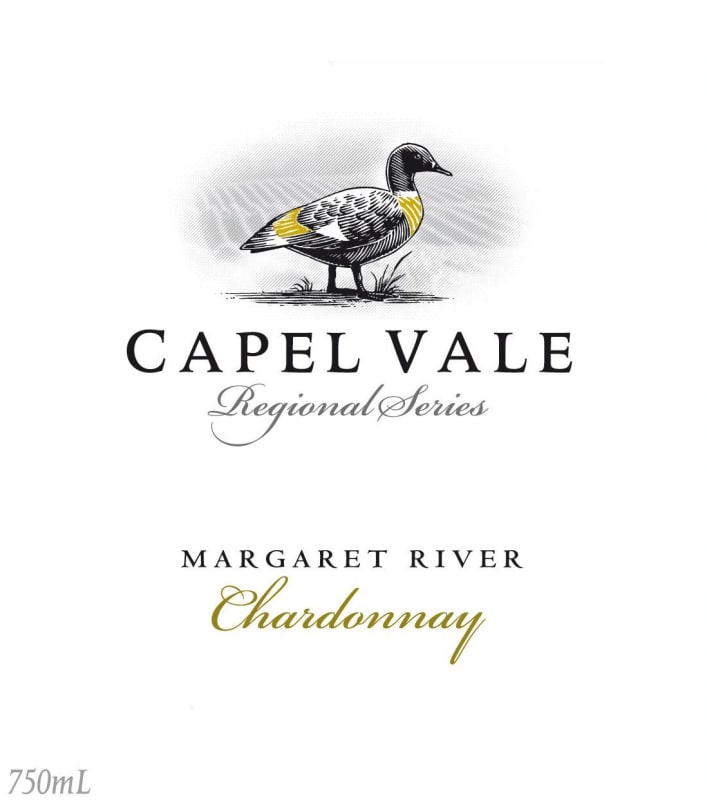 Capel Vale Winery Regional Series Chardonnay 2008 Front Label