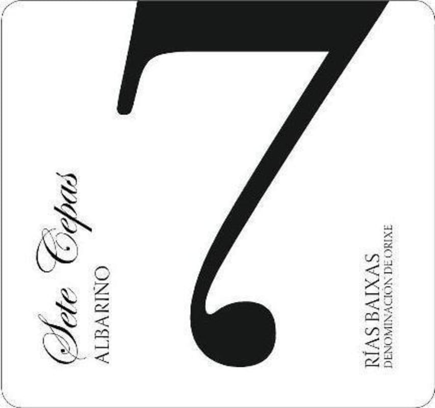 Carballal Sete Cepas Albarino 2015 Front Label