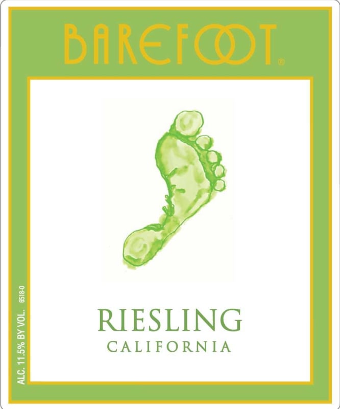 Barefoot Riesling 2011 Front Label
